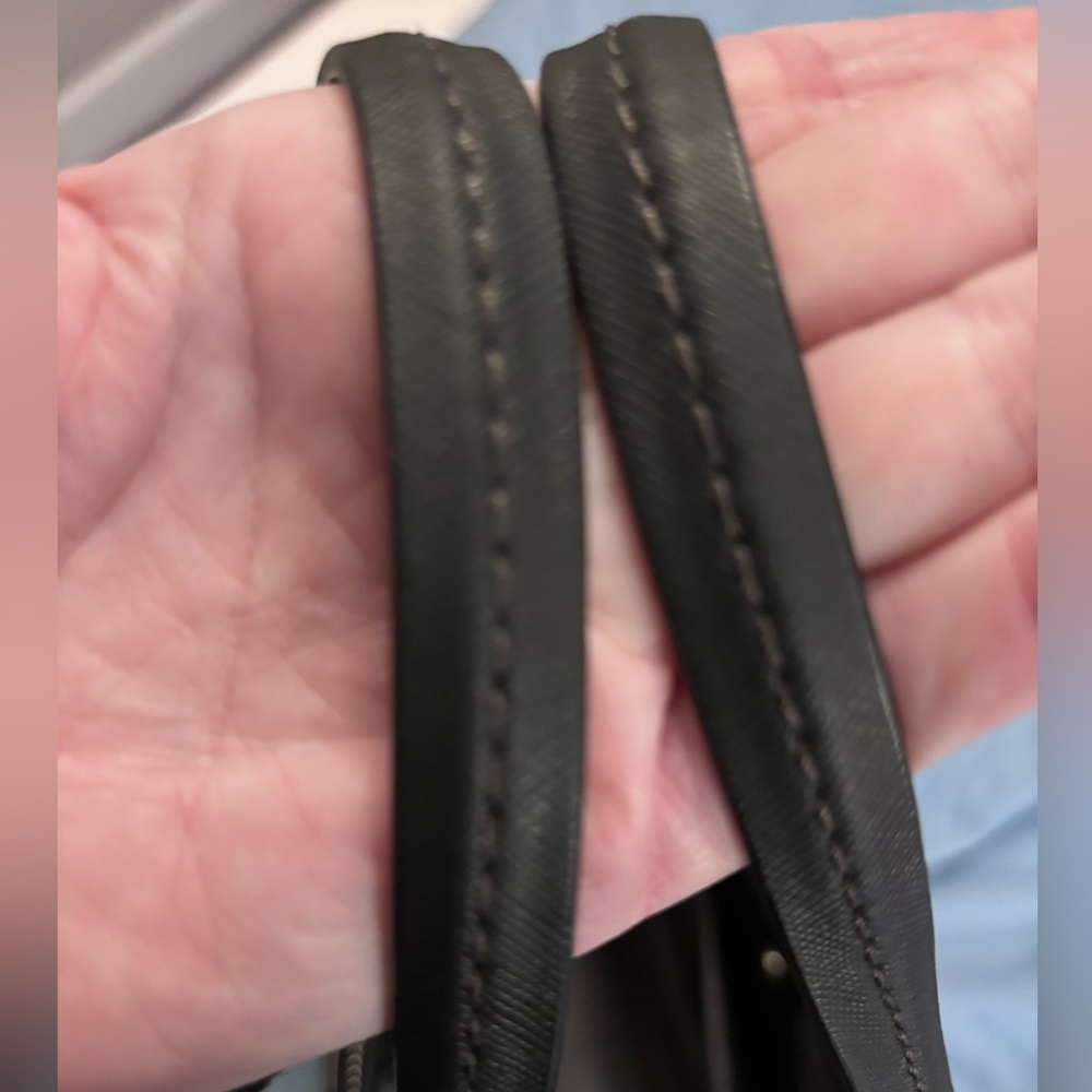 Coach Peyton Leather Jordan double zip carryall bag - Picture 10 of 11